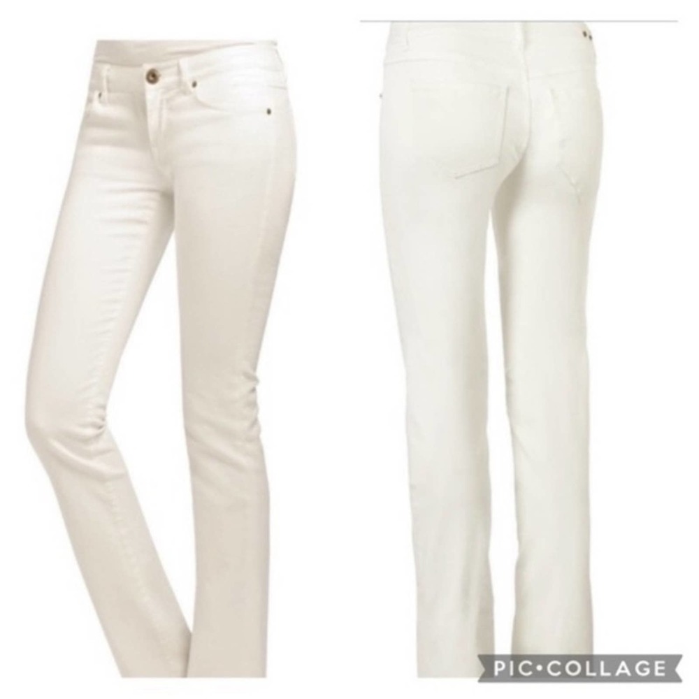 Cabi 753r Bootcut White Jeans Size 2